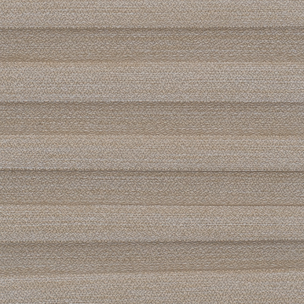 Bambu Plise Perde - Bambu Krem 7plise Kare